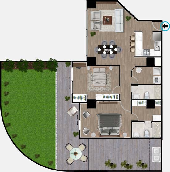 Apartamento Taormina 15
